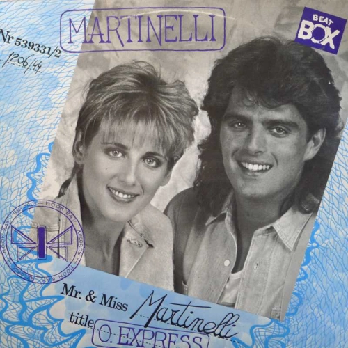 Martinelli, O. Express, 12" 45 rpm 1987 Sweden, Beat Box, płyta winylowa, italo disco