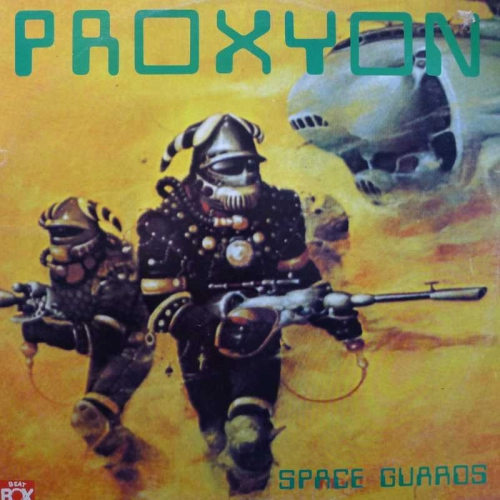 Proxyon, Space Guards, 12" 45 rpm 1989 Sweden, Beat Box, płyta winylowa, italo disco 