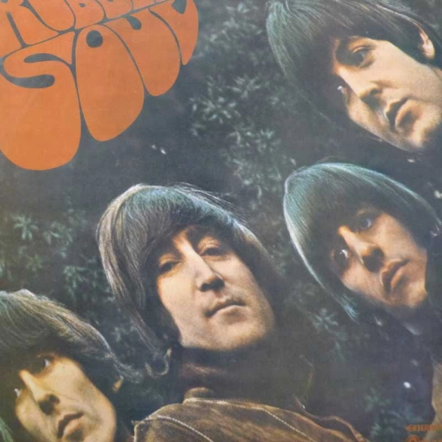 The Beatles, Rubber Soul LP 1966 red wax Japan, Odeon Records, płyta winylowa