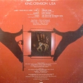 King Crimson USA,  LP 1975 US, Atlantic, płyta winylowa