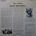 Blue Mitchell, Blue's Moods, LP 1960 mono US,  Riverside, płyta winylowa