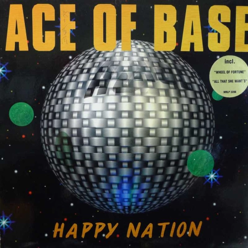 Ace of Base, Happy Nation, LP 1992 Sweden, Mega Records, płyta winylowa