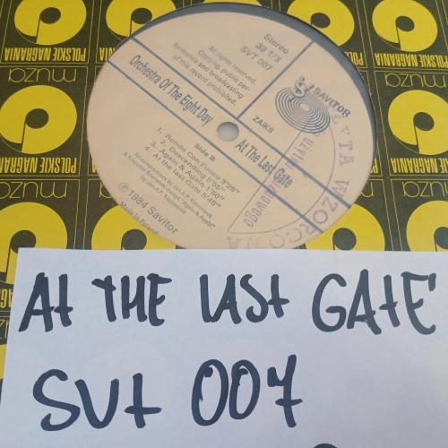Test Press Jan A.P. Kaczmarek Orchestra Of The Eigth Day, At The Last Gate, LP 1984 płyta winylowa