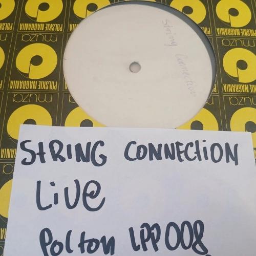 Test press String Connection, Live LP 1984, płyta winylowa