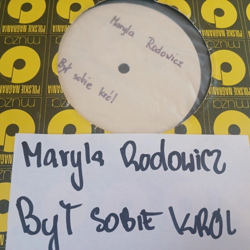 Test press Maryla Rodowicz, Był Sobie Król LP 1985 Polton, płyta winylowa