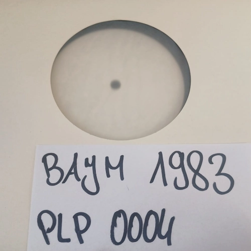 Test press Bajm pierwsza płyta LP 1983 płyta winylowa