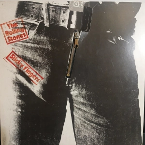 The Rolling Stones Sticky Fingers LP zipper cover  1979 Germany, płyta winylowa