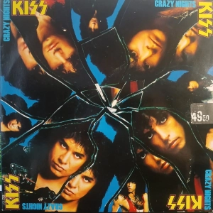 Kiss, Crazy Nights LP 1987 Holland Mercury, płyta winylowa