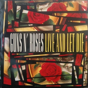 Guns N' Roses, Live And Let Die 12" 45 rpm maxi single 1991 EU Geffen Records