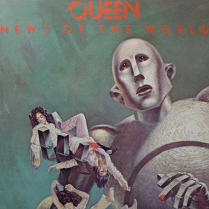 Queen, News of the World, LP  1977 Germany, EMI, płyta winylowa
