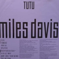 Miles Davis, Tutu, LP 1986 Germany, Warner Bros Records, płyta winylowa