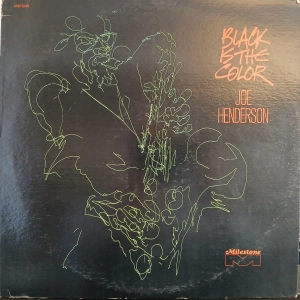 Joe Henderson, Black Is The Color LP 1972 US Milestone, płyta winylowa