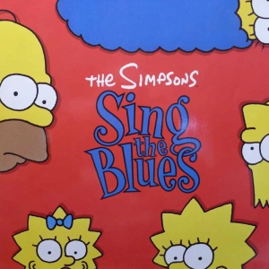 The Simpsons, The Simpsons Sing The Blues LP 1990 Germany, Geffen Records, płyta winylowa