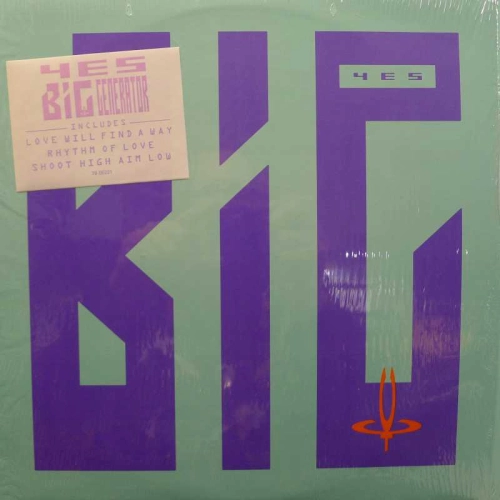 Yes, Big Generator, LP 1987 Canada, Atco, płyta winylowa
