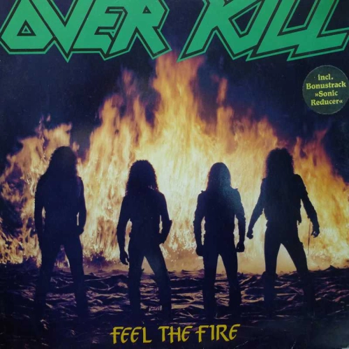 OverKill, Feel the fire, LP 1985 Germany, Noise, płyta winylowa