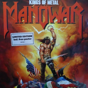 Manowar, Kings of Metal, LP 1988 Germany, Atlantic, płyta winylowa