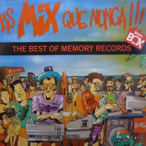 Mas Mix Que Nunca, The Best of memory records, LP 1986, Sweden, Beat Box, płyta winylowa, italo disco  