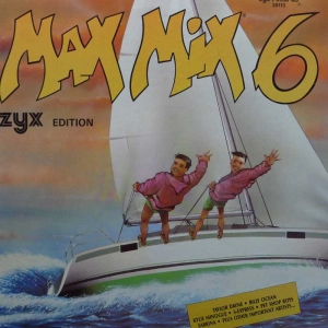 Various,  Max Mix 6, LP 1988 Spain, ZYX Records,  Italo Disco, płyta winylowa