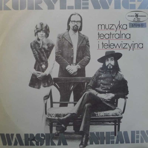 Kurylewicz, Warska, Niemen, Muzyka teatralna i telewizyjna, LP 1972 PL, Polskie Nagrania Muza, płyta winylowa