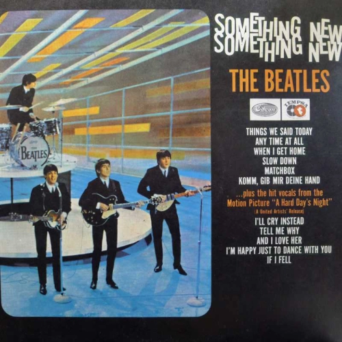 The Beatles,  Something New, LP 1980 Peru, Odeon, płyta winylowa