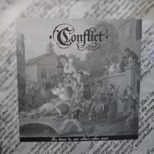 Conflict ,  It's Time To See Who's Who Now, LP 1994 UK, Mortarhate Records, płyta winylowa