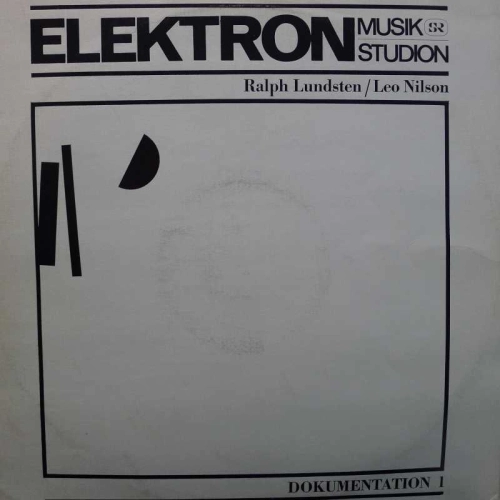 Ralph Lundsten, Leo Nilson,Elektronmusikstudion Dokumentation 1,  LP 1966 Sweden,  Sveriges Radio, płyta winylowa