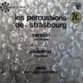 Les Percussions De Strasbourg, Serocki Continuum, Silvestrov Mysteres, Puig Provisoires  Agglomerats, LP 1969 France Philips, płyta winylowa