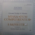 Giovanni Pierluigi da Palestrina, Missa "Dum Complerentur", LP  Germany, Archive Productions, płyta winylowa