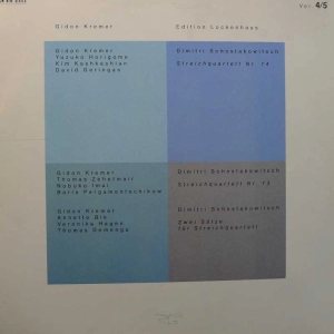 Dmitri Shostakovich, Erwin Schulhoff, Gidon Kremer, Edition Lockenhaus, Vol. 4/5, 2LP 1988 Germany, ECM Records, płyta winylowa