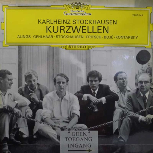 Karlheinz Stockhausen, Kurzwellen, 2LP 1970 Germany, Deutsche Grammophon, płyta winylowa 