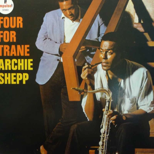 Archie Shepp, Four For Trane, LP 1982 Japan, MCA Records, płyta winylowa