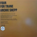 Archie Shepp, Four For Trane, LP 1982 Japan, MCA Records, płyta winylowa