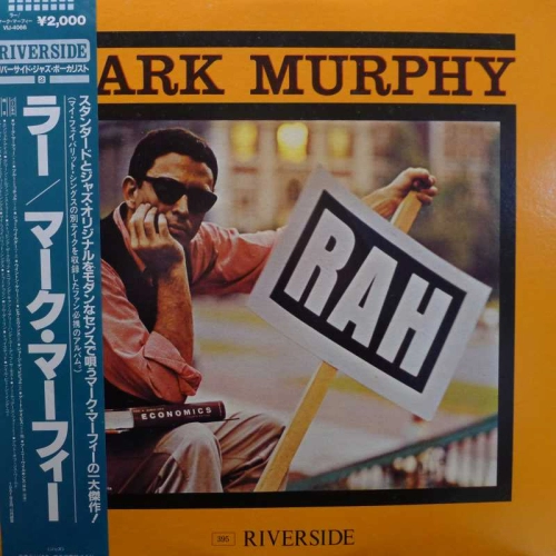 Mark Murphy, RAH, LP 1985 PROMO Japan, Riverside, płyta winylowa