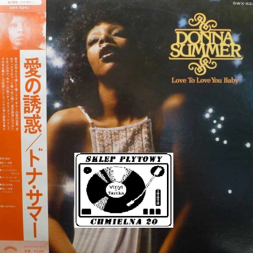 Donna Summer,  Love To Love You Baby, LP 1977 Japan, Casablanca, płyta winylowa