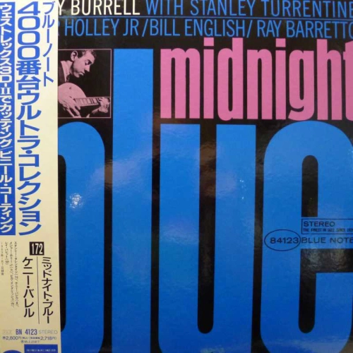 Kenny Burrell, Midnight Blue, LP  1993 Japan, Blue Note, płyta winylowa