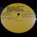 Milford Graves with Sunny Morgan, Percussion Ensemble, LP 1965 US ,  ESP disk, płyta winylowa