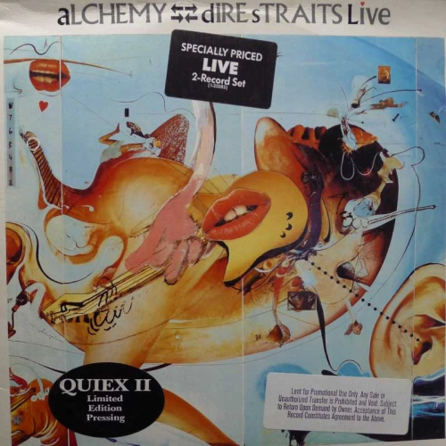 Dire Straits, Live Alchemy,  2LP  PROMO 1984 US, Warner Bros Records, płyta winylowa