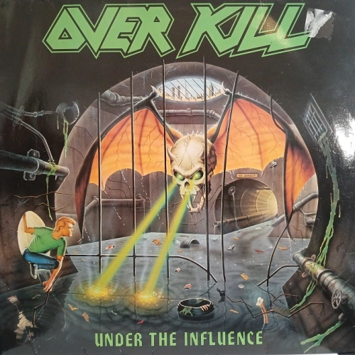 Overkill  Under The Influence LP 1988 Germany MegaForce