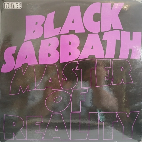 Black Sabbath, Master Of Reality LP UK 1976,  Nems, płyta winylowa