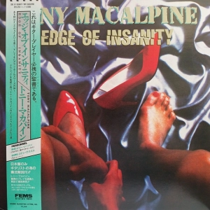 Tony MacAlpine, Edge Of Insanity LP Japan 1986, 	Far East Metal Syndicate, płyta winylowa metal