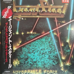 Agent Steel, Unstoppable Force LP Japan Promo 1987, płyta winylowa metal