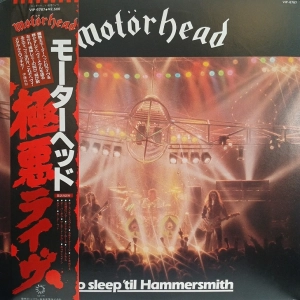 Motörhead, No Sleep 'til Hammersmith LP Japan 1981, płyta winylowa metal