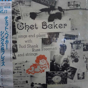 Chet Baker, Sings And Plays, With Bud Shank, Russ Freeman And Strings, LP  1985 Japan,  Pacific Jazz, płyta winylowa