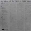 Charlie Haden, Ballad of the Fallen, Carla Bley, Don Cherry, Sharon Freeman, Mick Goodrick, Jack Jeffers, Michael Mantler, Paul Motian, Jim Pepper, Dewey Redman, Steve Slage, Gary Valente, LP 1983 Japan, ECM, płyta winylowa