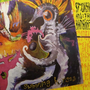 Siouxsie & The Banshees, Swimming Horses, 12" 45rpm  1984 UK, Polydor, płyta winylowa