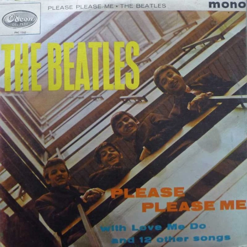 The Beatles, Please Please Me, LP lata 70 te Peru, Odeon, płyta winylowa