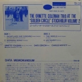 The Ornette Coleman Trio, At The "Golden Circle" Stockholm - Volume two, LP 1984  PROMO Japan, Blue Note, płyta winylowa 