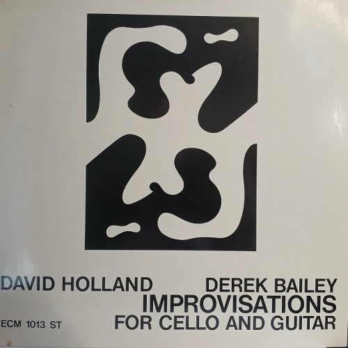 David Holland / Derek Bailey – Improvisations For Cello And Guitar LP Germany ECM 1971, płyta winylowa jazz