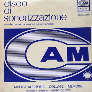 Vittorio Gelmetti  Musica Aleatoria - Collage - Memorie LP