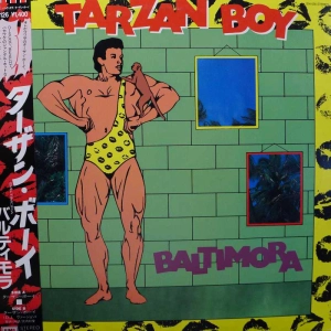 Baltimora,Tarzan Boy , 12" 45 rpm 1986 Japan, EMI,  italo disco, płyta winylowa  